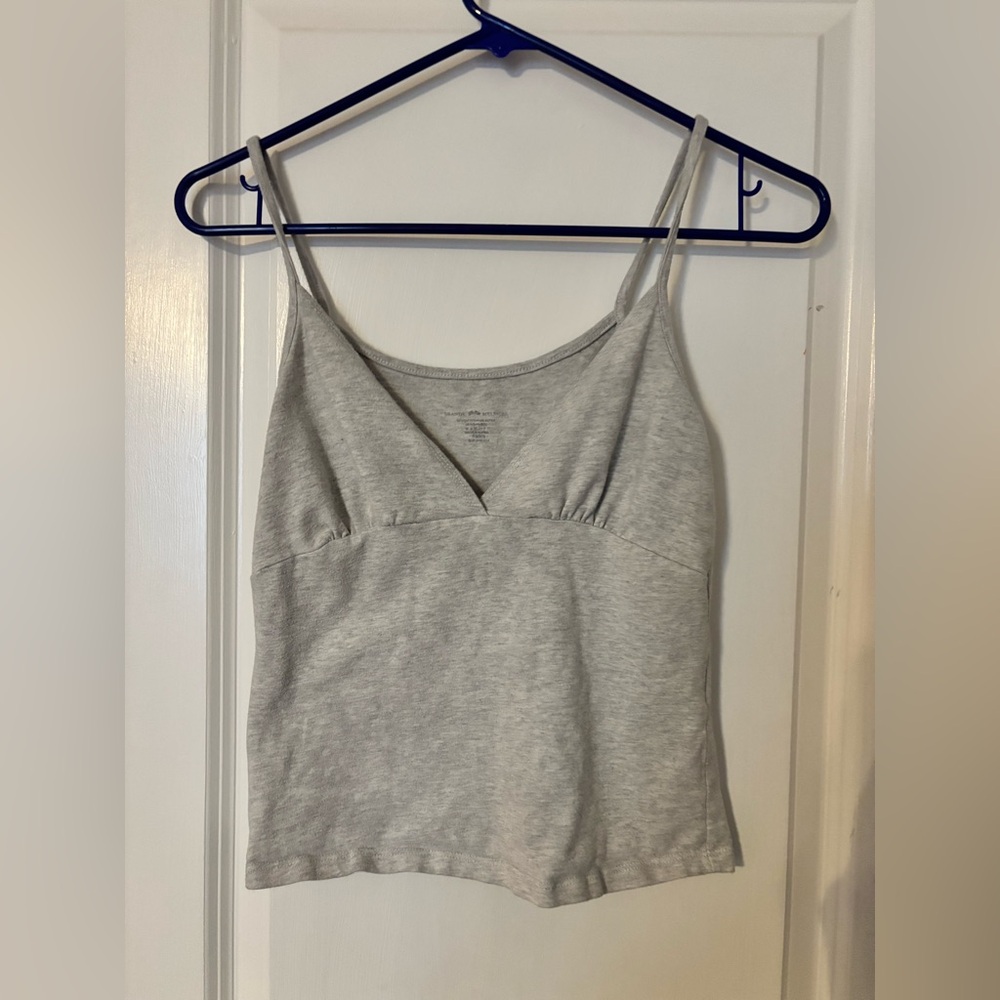 Brandy Melville Light Gray Camisole Top